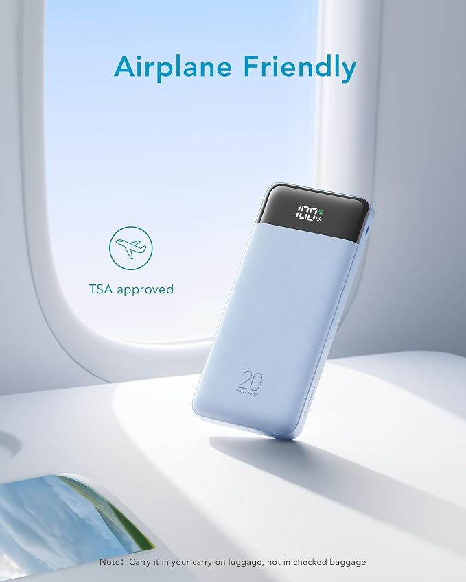 charmast 20000mAh Portable Charger with Built in Cables, 22.5W Travel Power Bank Fast Charging, USB C Cell Phone Battery Pack for iPhone 17/16/15/14/13/12 Series, iPad, Samsung, Android, Tablet - Image 6
