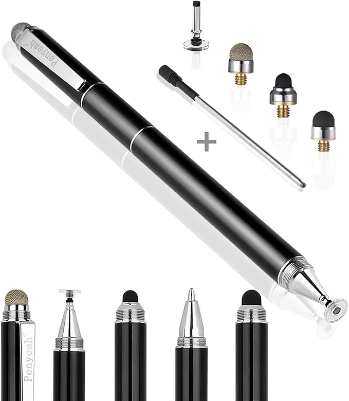 Penyeah Stylus Pen, 4 in 1 Disc Stylus Pens by JoinPenyeah