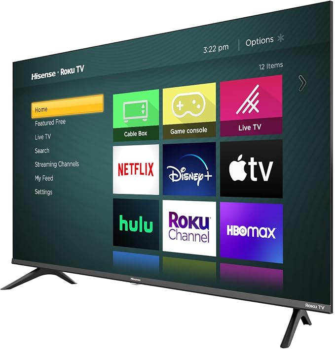 Hisense 43-Inch Class H4 Series LED Roku Smart TV with Google Assistant and Alexa Compatibility (43H4G, 2021 Model) - Image 4