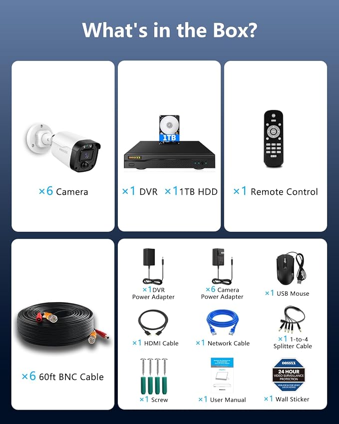 {2026 Update} 5MP Wired Security Camera System Outdoor, 8CH DVR - Image 9