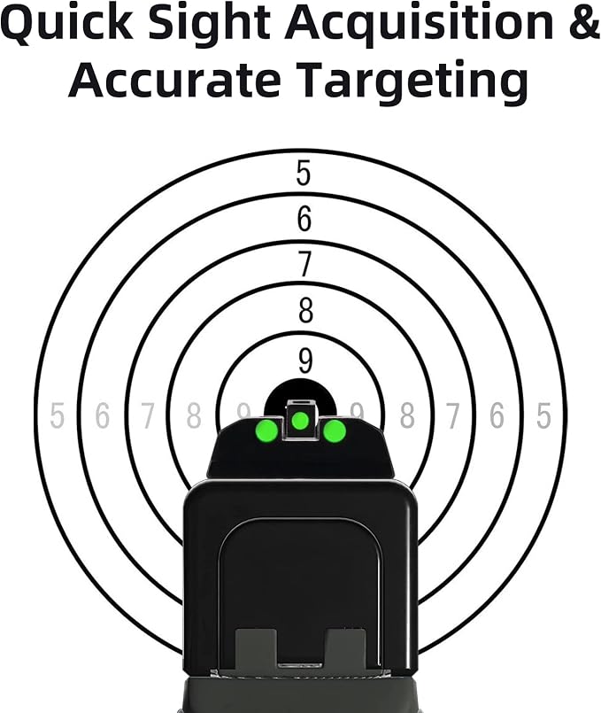 No-Tritium Fiber Optic Red/Green Sights - Image 5
