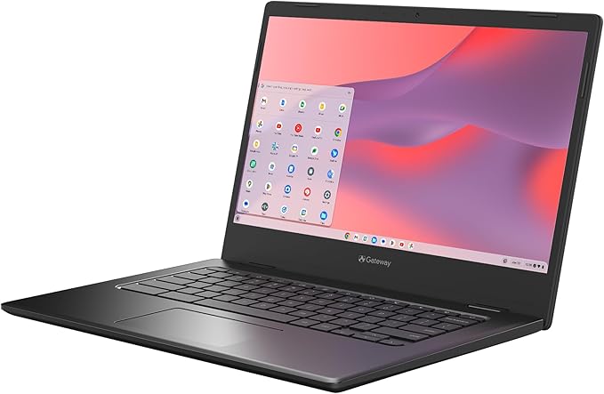 acer Gateway Chromebook 314 CBO314-1H-C476 Laptop | Intel Celeron N4500 | 14" Full HD (1920 x 1080) Display | 4GB LPDDR4X | 64GB eMMC | Wi-Fi 5 802.11ac | Chrome OS | Star Black - Image 4