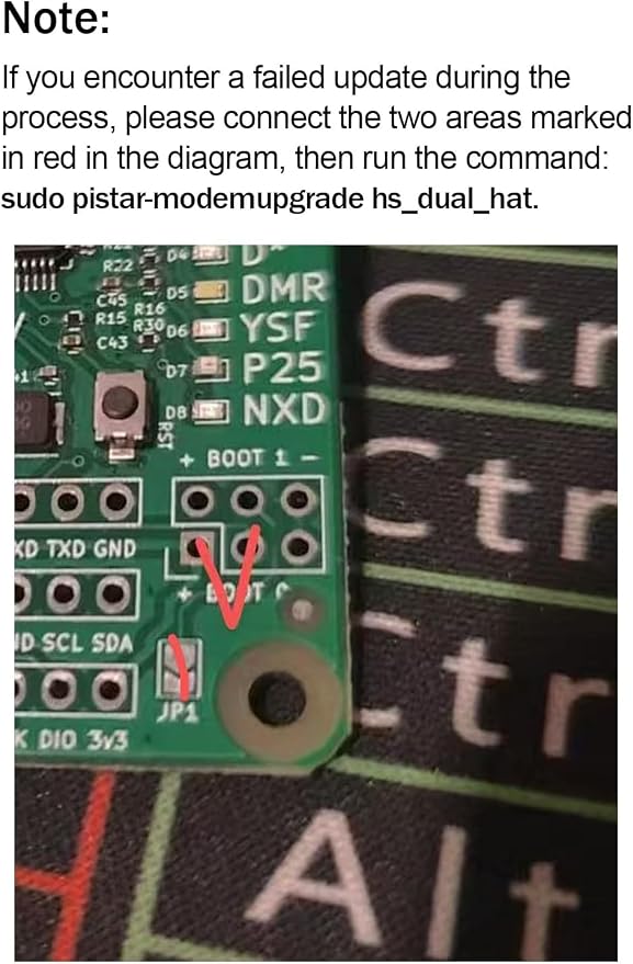 MMDVM Duplex Hotspot Module Dual Hat V1.5.2 Support P25 DMR YSF NXDN DMR Slot 1 - Image 3