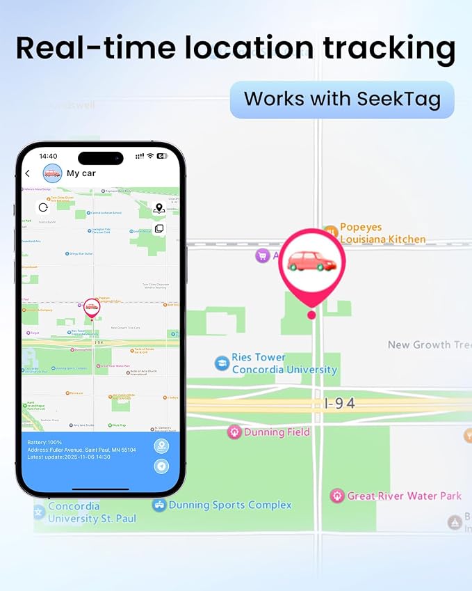 GPS Tracker Device for Car and Vehicles: Mini Hidden Magnetic no Subscription - Image 4