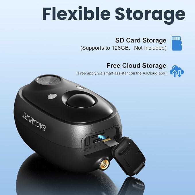 Solar Security Cameras Wireless Outdoor, Free Cloud Storage, 2.4G WiFi Camera - Image 5
