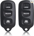 MechanMagic 2PCS Key Fob Remote Replacement Fits by MachanMagic