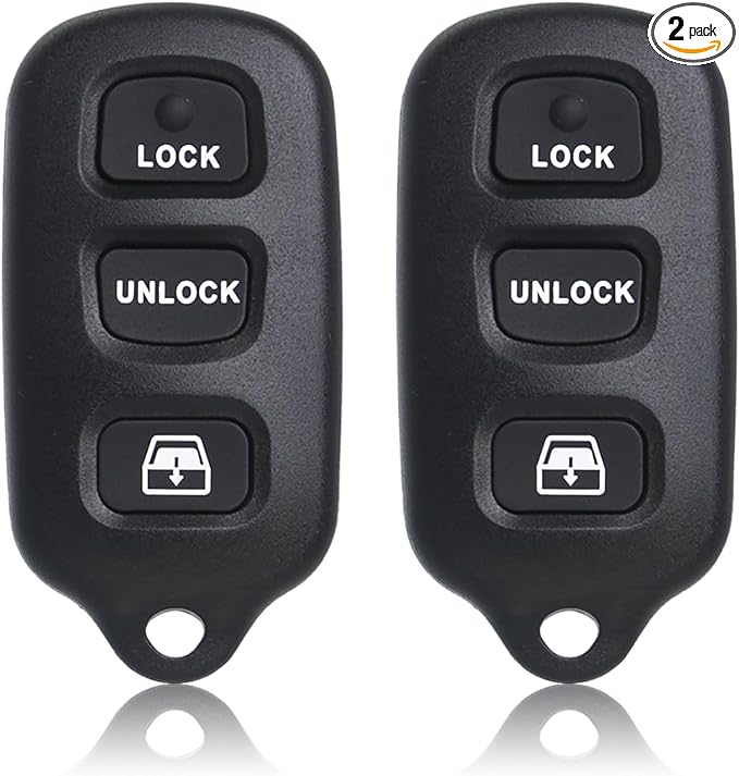 MechanMagic 2PCS Key Fob Remote Replacement Fits by MachanMagic