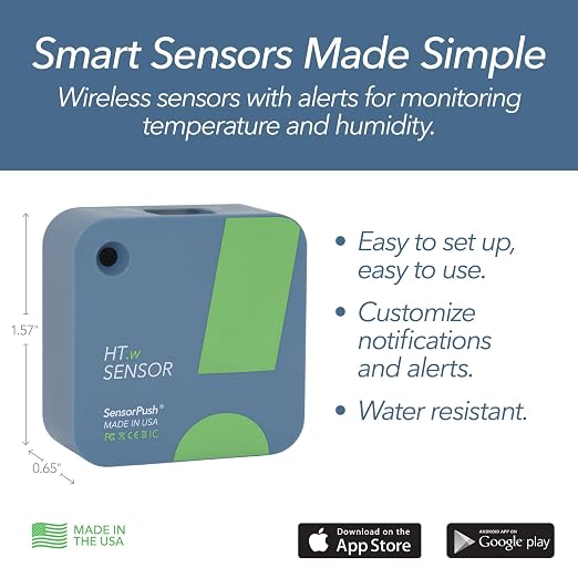 SensorPush HT.w Smart Temperature Sensor & Humidity Sensor - Image 2