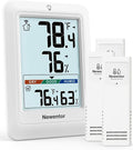 Newentor Indoor Outdoor Thermometer Wireless, Weather Station by Newentor