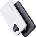 2026 2-Pack 12800mAh Portable Charger with Built in Cables, Travel Essential Battery Pack, 4 Outputs 2 Inputs Slim Power Bank with Cord Wires for iPhone 17/16/15/14, Samsung Galaxy S23/22, Pixel etc by FancyBean