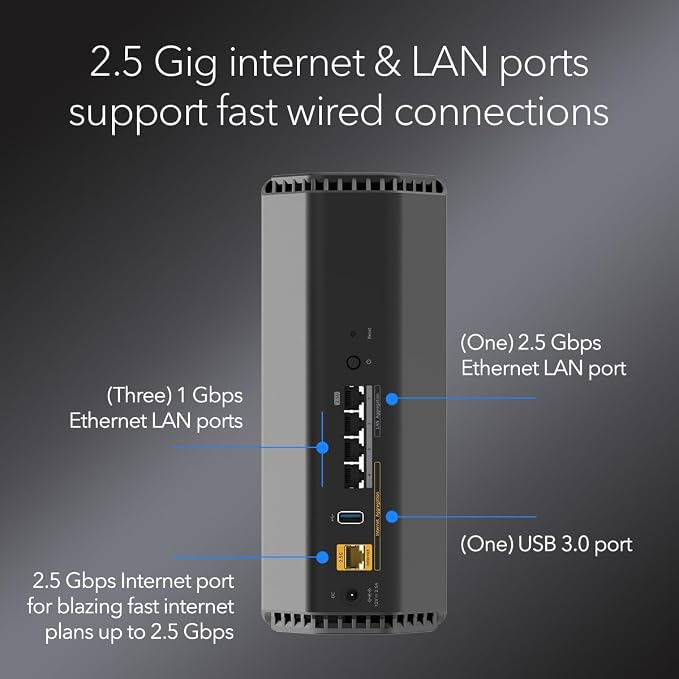 NETGEAR Nighthawk Dual-Band WiFi 7 Router - Image 6