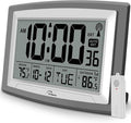 WallarGe Atomic Clock with Outdoor and Indoor Temperature by WallarGe
