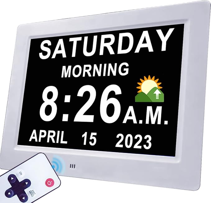 MASSII 27 Alarms Digital Talking Clock by MASSII