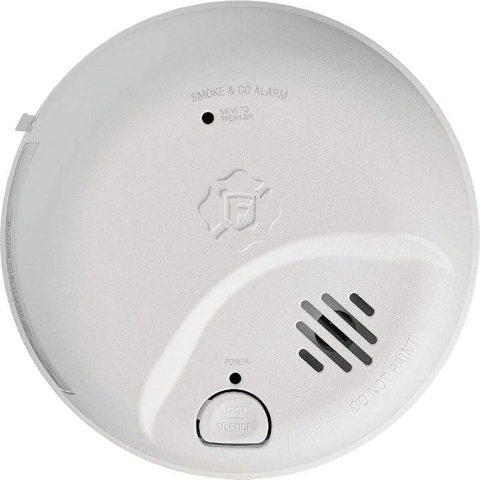 First Alert 10 Year Back Up Hard-Wired w/Battery Back-Up Ionization Smoke and - Image 8