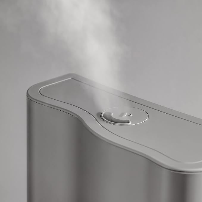 Vitruvi Cloud Bedside Humidifier, Dove, 24 Hr Run Time, 602ft Coverage, Large Home Bedroom - Night Mode - Includes 3 Month Filter - Image 6