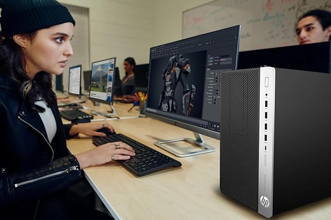 HP ProDesk 600G4 Tower Desktop Computer | Intel i7-8700 (3.4) | 16GB DDR4 RAM | 1TB SSD Solid State | Wi-Fi 5G + Bluetooth | Windows 11 Professional | Home or Office PC (Renewed) - Image 5