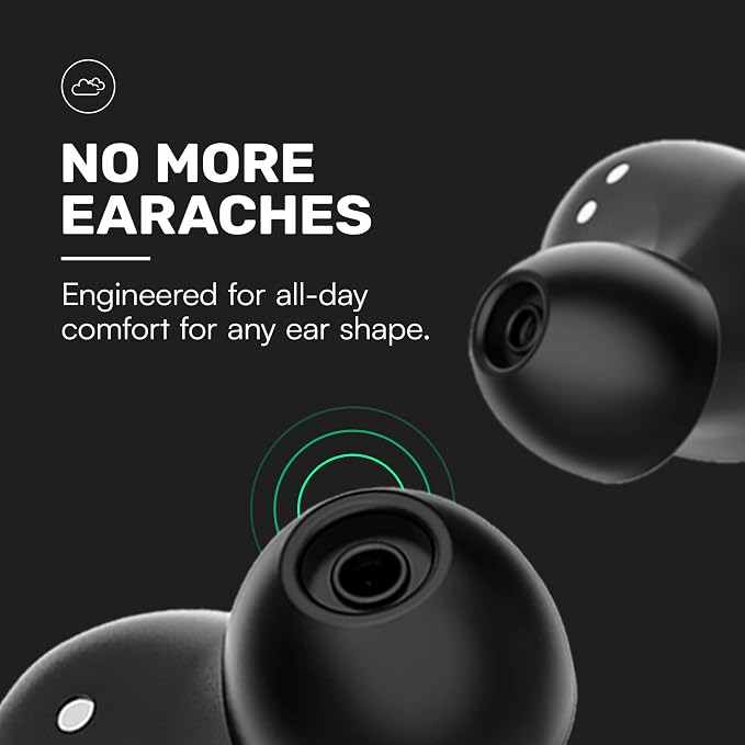 Raycon Everyday Bluetooth Wireless Earbuds with Microphone - Active Noise Cancelling, Sweat & Water-Resistant Earphones, Ear Buds Wireless Bluetooth Up to 32 Hours Playtime (Mint) - Image 6