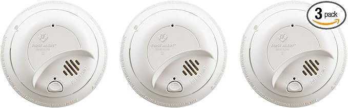 First Alert 9120B / SMI100-AC Smoke Detector, Hardwired Alarm by FirstAlert