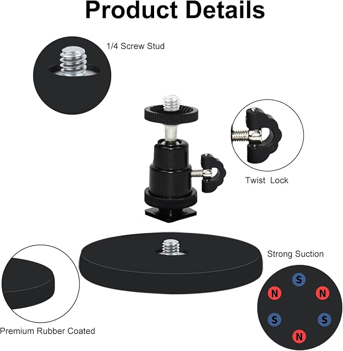 Magnetic Camera Wall Mount Compatible - Image 3