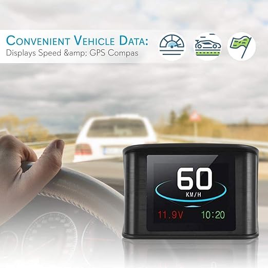 Pyle Universal Vehicle Smart HUD Display - Image 3