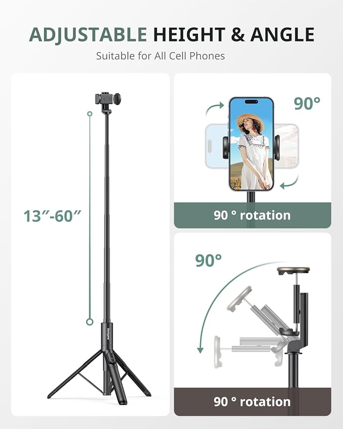 Sensyne 60" Phone Tripod - Image 5