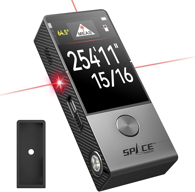 MiLESEEY 330 ft Smart Laser Tape Measure & Digital Ruler D9 PRO– IPS Touchscreen by MiLESEEY