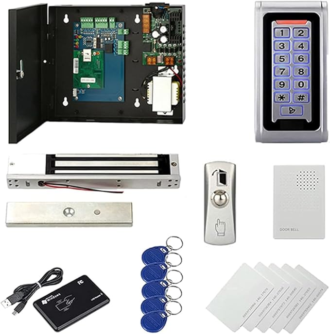 Indoor Outdoor Install Waterproof 1 Door Access Control System Metal Keypad by MENGQI-CONTROL