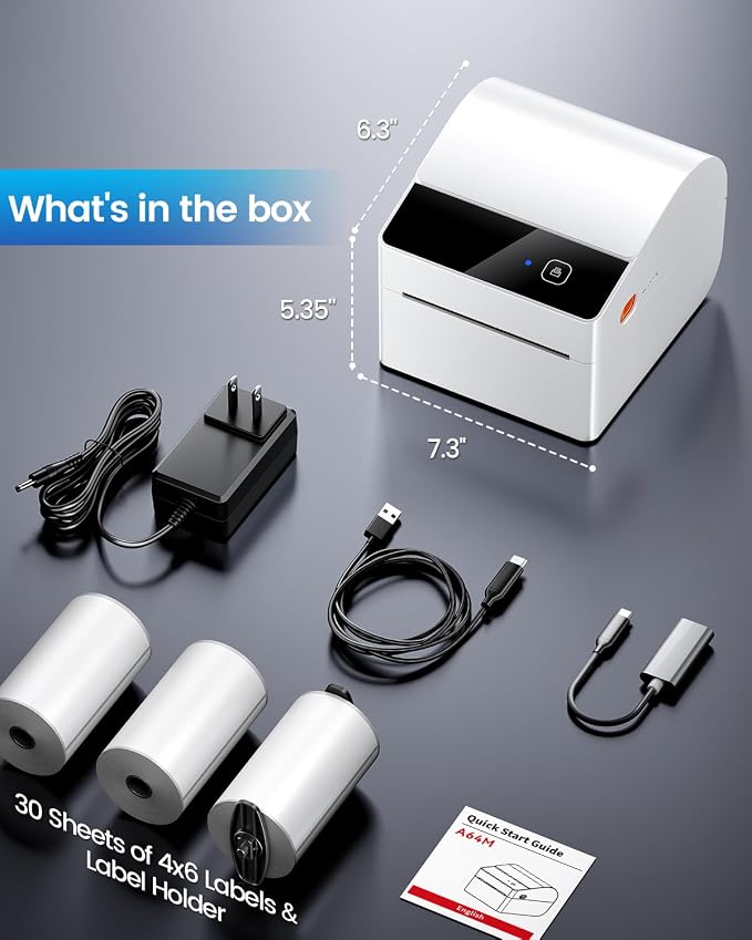 ASprink Bluetooth Shipping Label Printer - Image 5