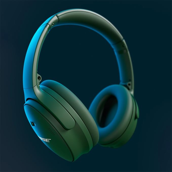Bose QuietComfort Bluetooth Headphones, Wireless Headphones with Active Over Ear Noise Cancelling and Mic, Deep Bass, Up to 24 Hours of Playtime, Cypress Green - Limited Edition - Image 3