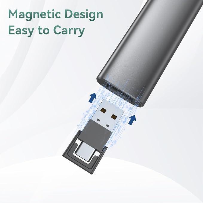 Wireless Presentation Clicker PowerPoint Remote: USB C A Presenter PPT Power - Image 5