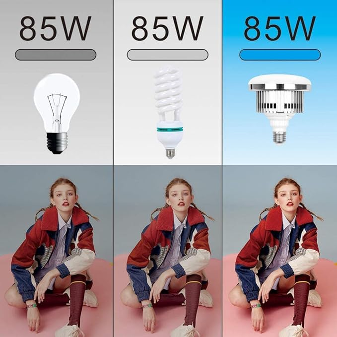 Skytex 2Pack 85W Photography Light Bulb 2700-6400K Colour Temperatures Dimmable - Image 3