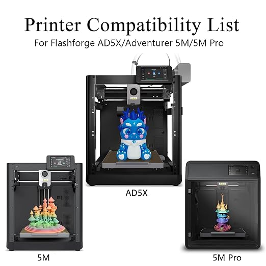 HzdaDeve 3PK AD5X Build Plate for Flashforge AD5X/5M/5M Pro Dual-Smooth Cold - Image 5