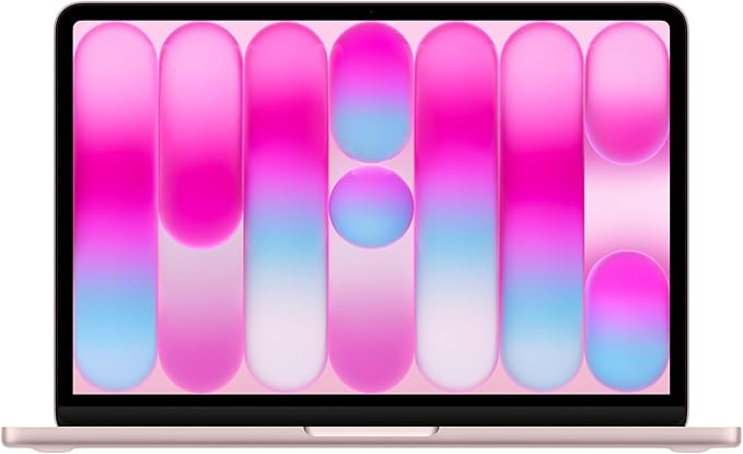 Apple 2026 MacBook Neo 13-inch Laptop with A18 Pro chip: Built for AI and Apple Intelligence, Liquid Retina Display, 8GB Unified Memory, 512GB SSD Storage, 1080p FaceTime HD Camera, Touch ID; Blush by Apple