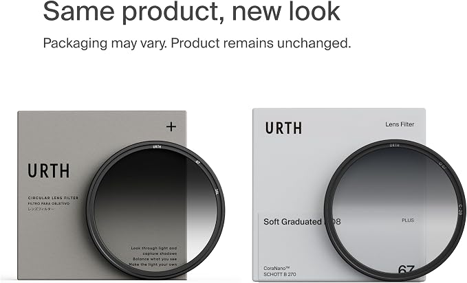 Urth 43mm Soft Graduated ND8 Lens Filter — 3-Stop, HD Optical Glass 20-Layer - Image 6