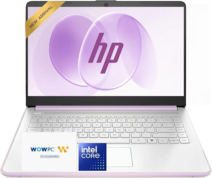 HP Everyday Laptop with Copilot AI • 2026 Edition • Intel 4-Core N150 Processor • 4GB RAM DDR5 • 128GB SSD + 1TB Cloud Storage • Microsoft 365 • Thin & Portable • 11.5hrs Battery • Windows 11 by Unknown