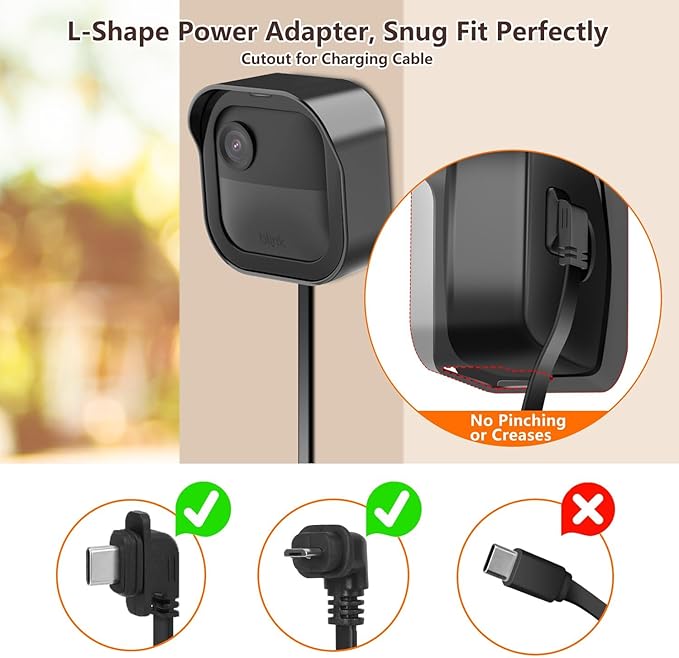 Wall Mount for Blink Outdoor Camera, Waterproofproof 360°Adjustable Mount - Image 3