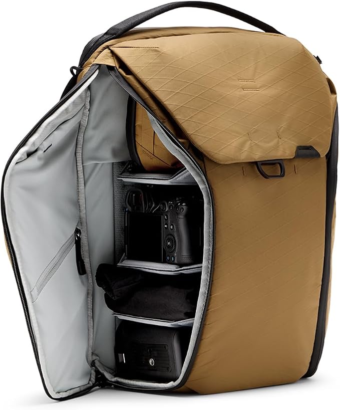 Peak Design Everyday Backpack 30L, MagLatch Top, Dual Side Access, FlexFold - Image 4