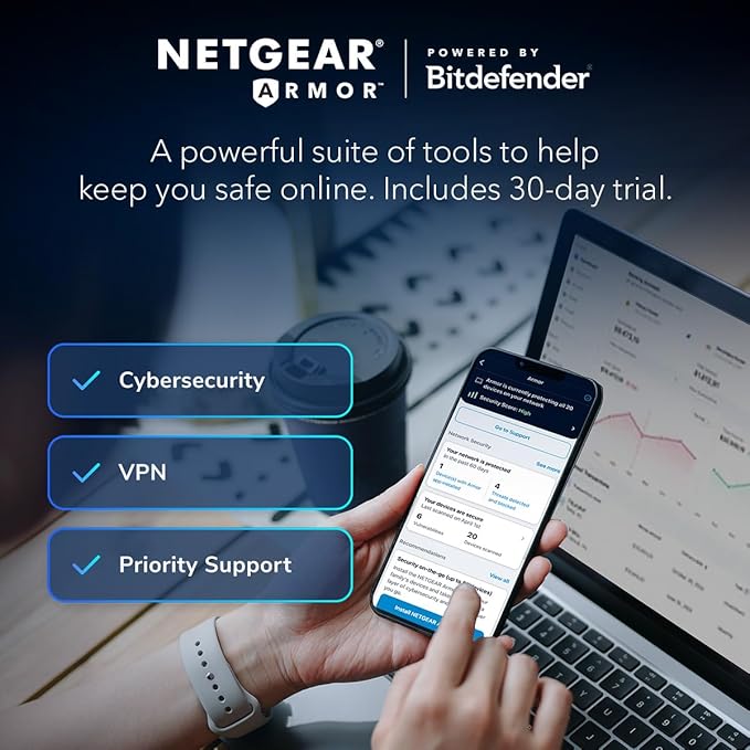 NETGEAR Orbi 370 Series Dual-Band WiFi 7 Mesh Network System - Image 9