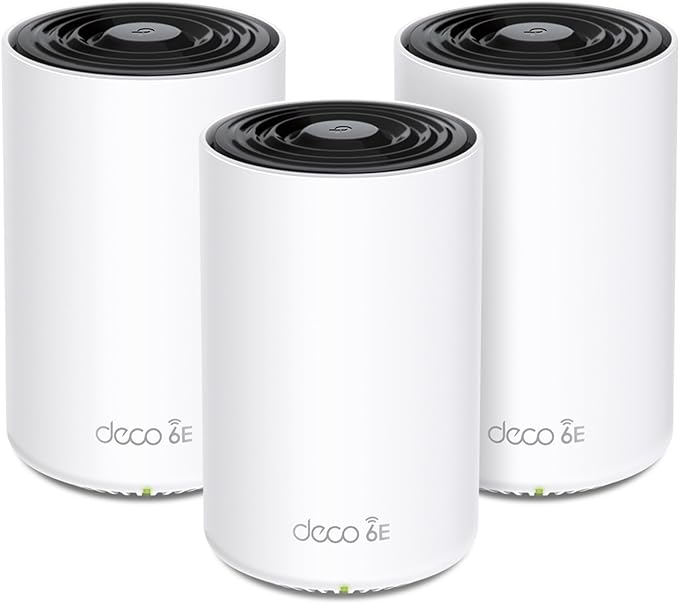 TP-Link Deco XE70 Pro AXE4900 Tri-Band WiFi 6E Mesh WiFi System by TP-Link