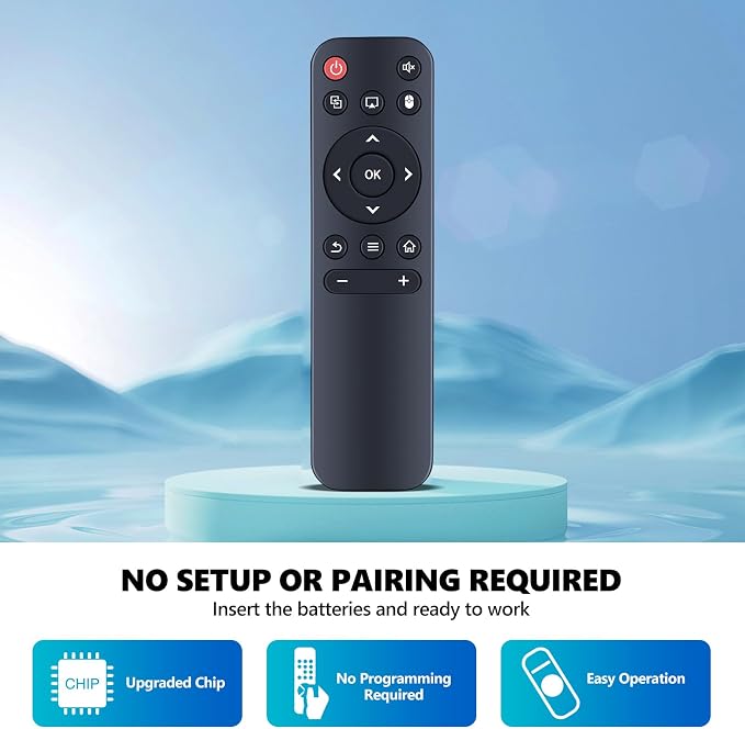 Replaced for Mini Projector HY300 HY300Pro Remote Control, for Magcubic HY300Pro - Image 3