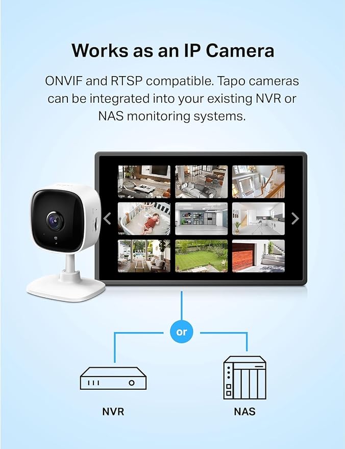 Tapo 2K Indoor Wired Security Camera - Image 7