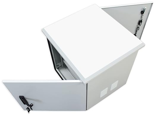 Electriduct 15U Outdoor Cabinet 21.6 Inch Depth IP55 Weather Resistant - Image 4