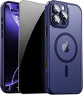 for iPhone 16 Pro Case with Privacy Screen Protector and Camera Protection by ZOZDOKG