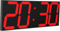 CHKOSDA LED Large Digital Wall Clock, Oversize Wall Clock by CHKOSDA