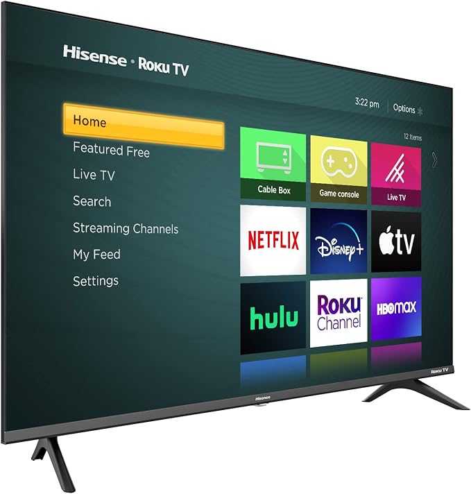 Hisense 43-Inch Class H4 Series LED Roku Smart TV with Google Assistant and Alexa Compatibility (43H4G, 2021 Model) - Image 3