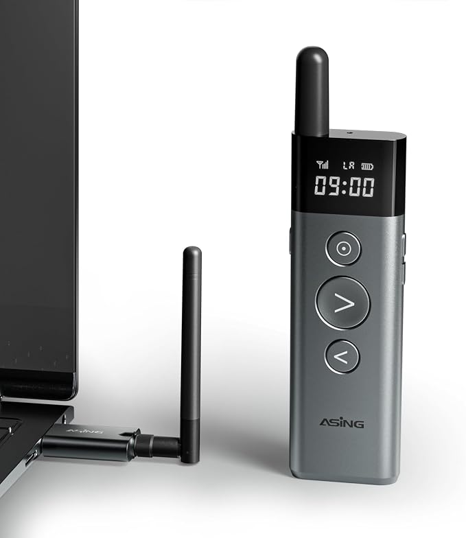ASING Up to 980ft Long Range Wireless Presentation Remote, PowerPoint Clicker by Unknown