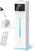 Cool Mist Humidifiers for Bedroom, Ultrasonic 2.4Gal 9L Quiet Top-Fill, Easy Clean with Essential Oil Tray, 360°Nozzle, 4 Speed, Remote, 60H Runtime, for Baby, Adults, Plants, Home, House, Large Room by LOMMOL