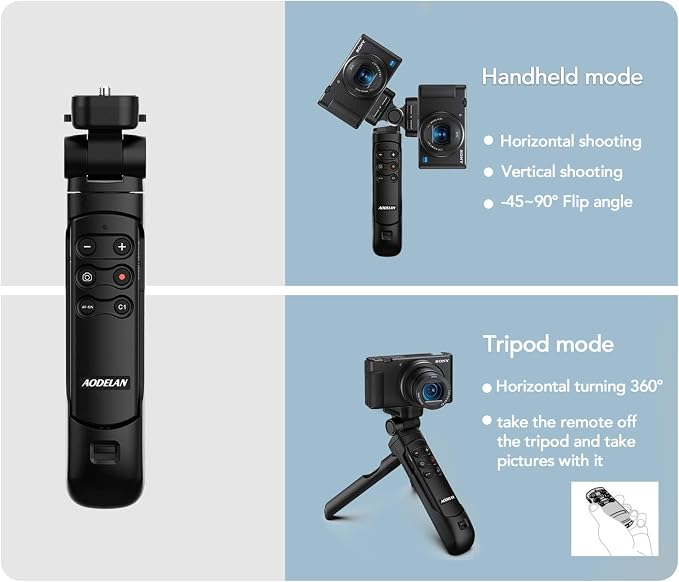 AODELAN Wireless Shooting Grip Tripod - Image 4