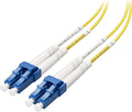 Cable Matters Plenum Rated Duplex OS2 Single Mode Fiber Optic Patch Cable - 7m by CableMatters