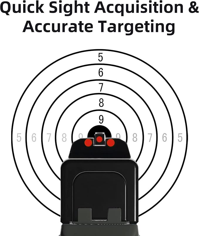 No-Tritium Fiber Optic Red/Green Sights - Image 5